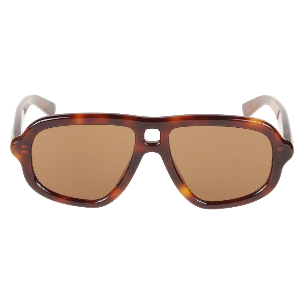 Bottega Veneta Soft Square Sunglasses - Female - Sunglasses - Brown - One Size - Accessories