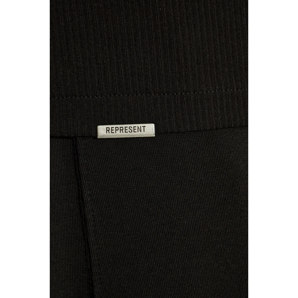 Represent Sleeveless T-shirt Black Heren