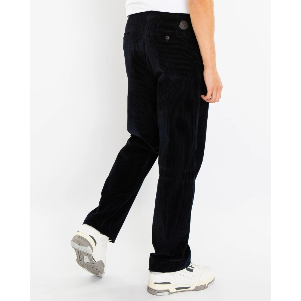 Moncler Heren Stijlvolle Broek Blue Heren