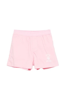 Logo Shorts med Elastisk Midja