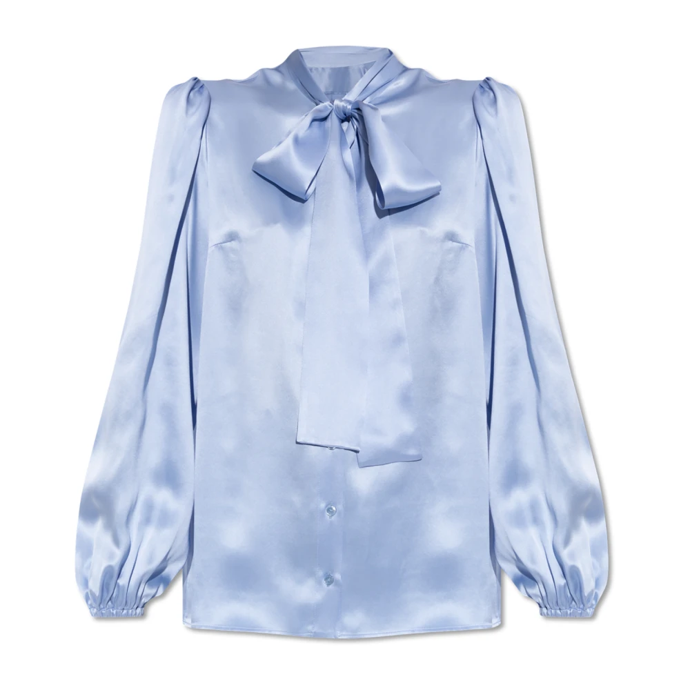 Dolce & Gabbana Zijden overhemd Blue Dames