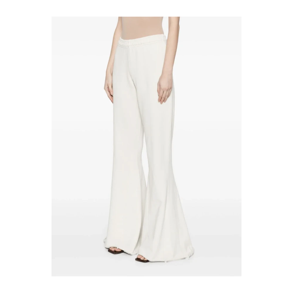 Entire Studios Flare Rijst Premium Kwaliteit White Dames