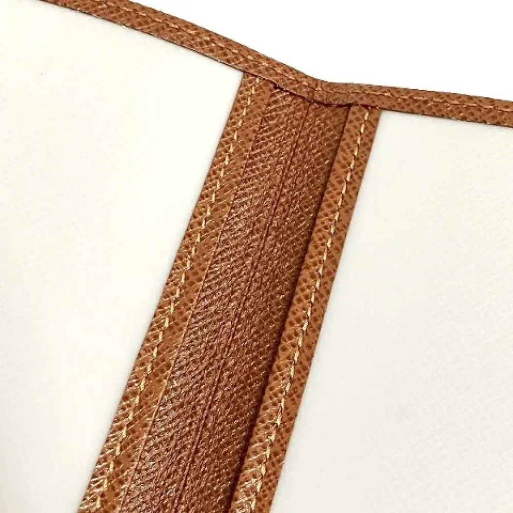 Louis Vuitton Vintage Pre-owned Leather home-office Brown Dames