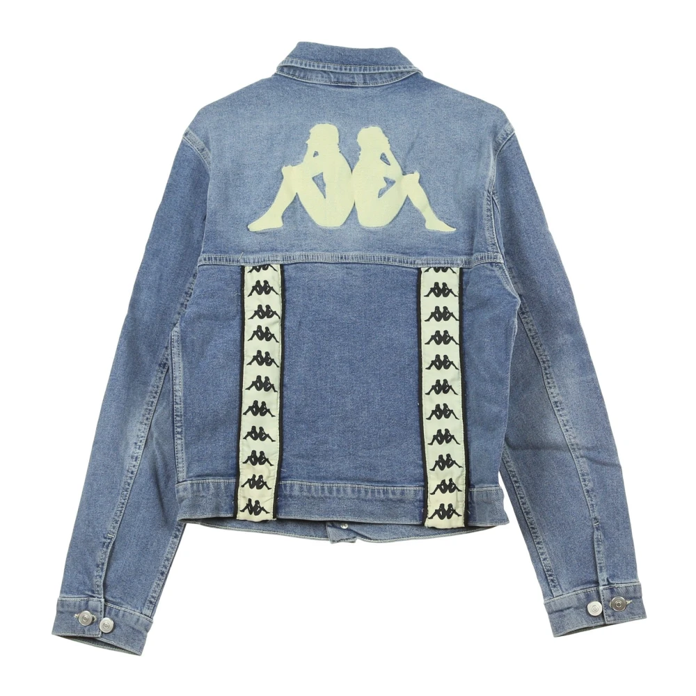 Kappa Blauwe Jeansjas Banda Boetino Blue Heren