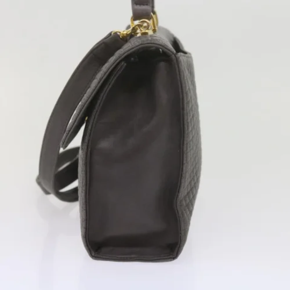 Bally Pre-owned Leather handbags Black Dames