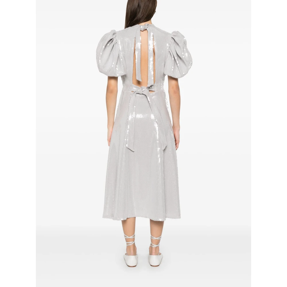 Rotate Birger Christensen Sequin Midi Pofjurk Gray Dames
