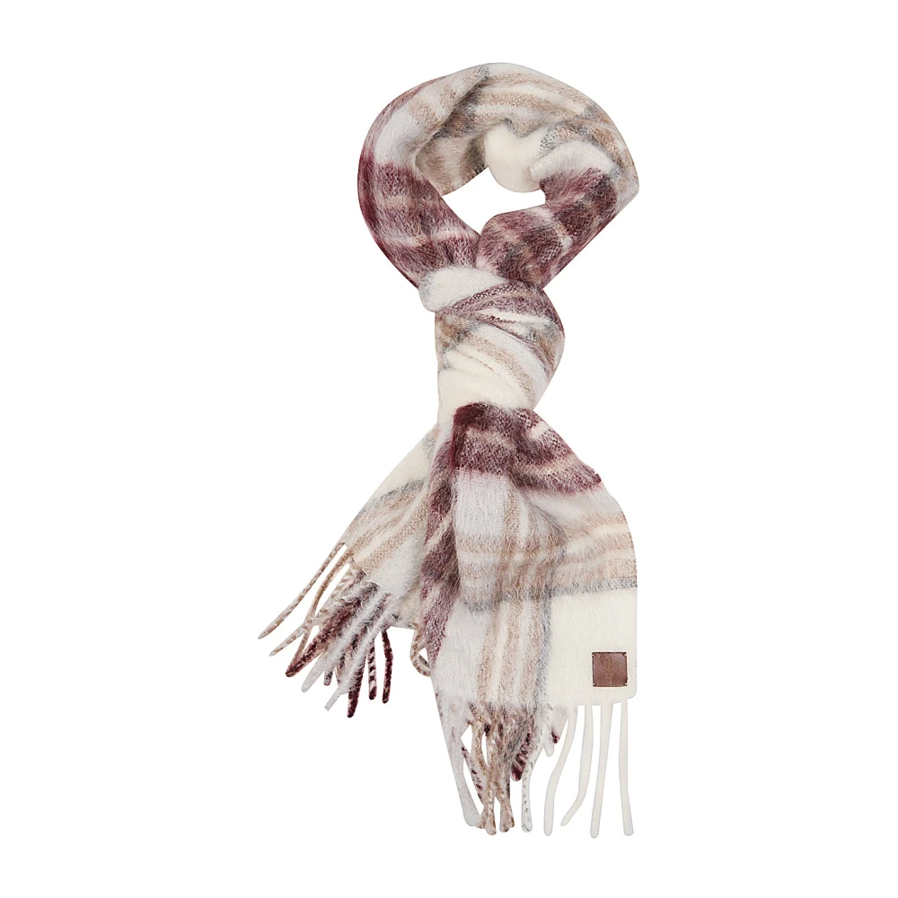 Eleventy Multicolor Alpacka Ull Sjal Tartan Stil