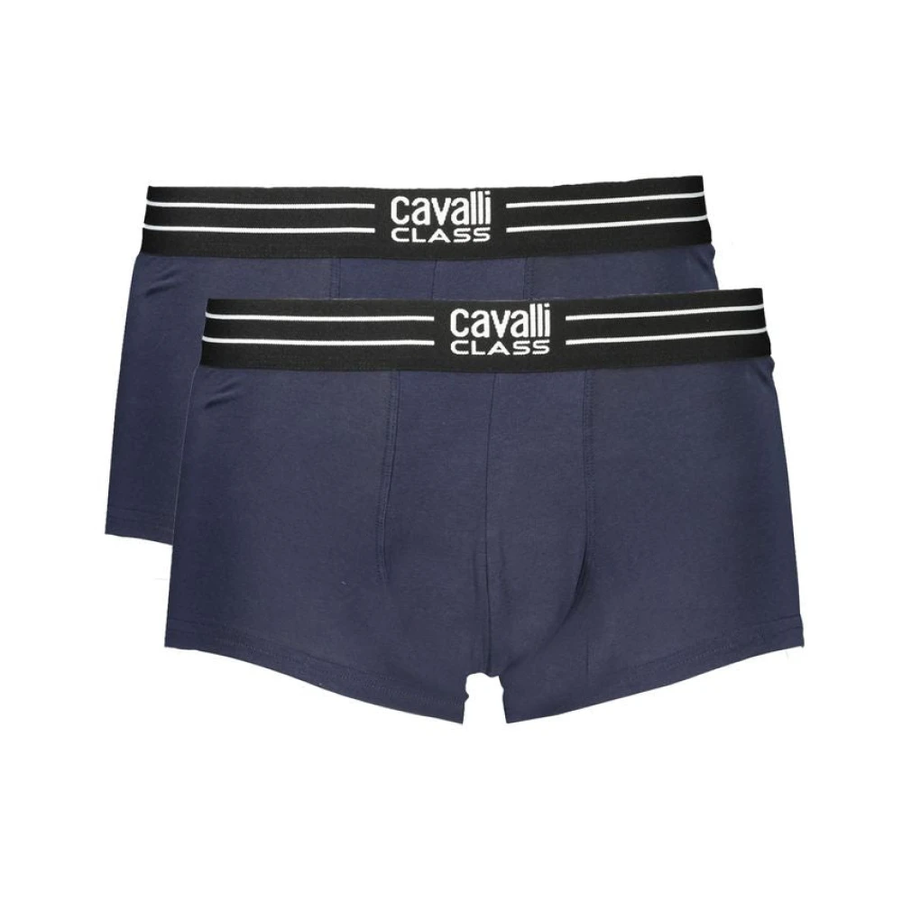 Cavalli Class Men's Blue Underpants, L, Cotton Underwear