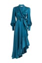 robe-midi-en-soie-enveloppante