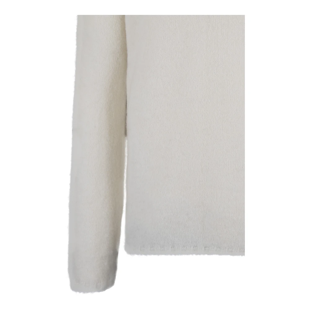 Colmar Hoge hals lange mouw trui White Dames
