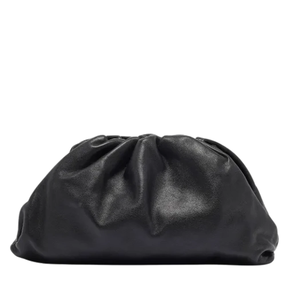 Bottega Veneta Vintage Pre-owned Leather pouches Black Dames