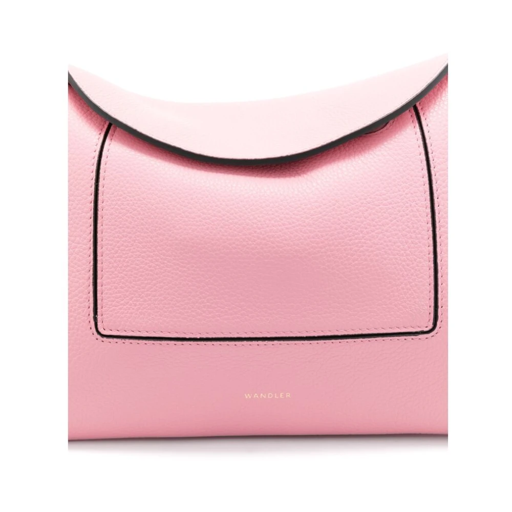Wandler Roze Leren Schoudertas Pink Dames