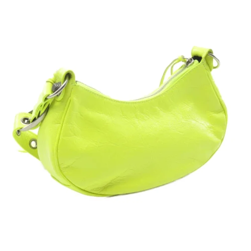 Balenciaga Vintage Pre-owned Leather balenciaga-bags Green Dames