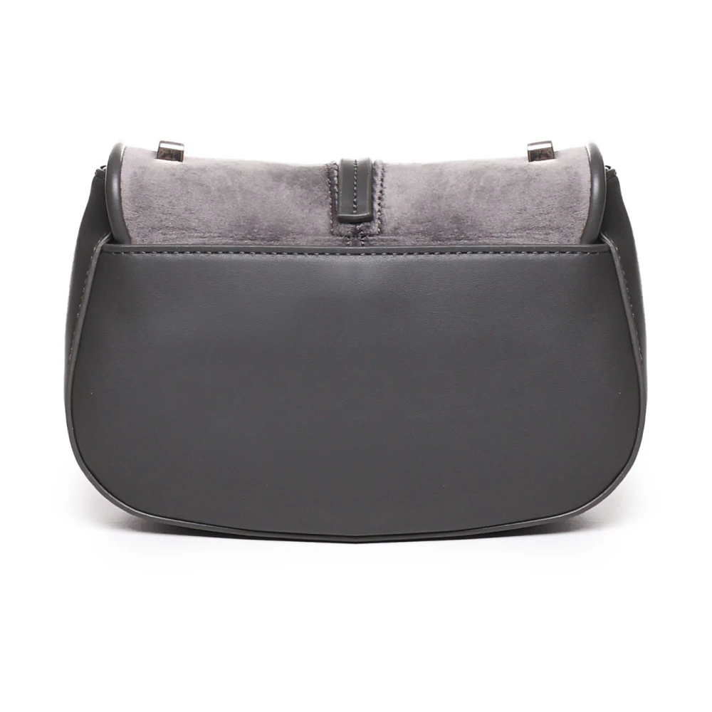 V73 Grijze Schoudertas met Hangslot Gray Dames