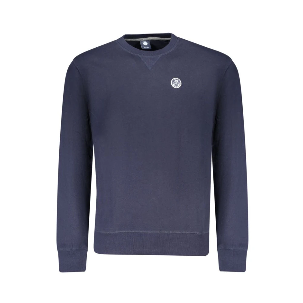 North Sails Men's Blue Sweatshirts, L, Long-Sleeved Sweatshirt