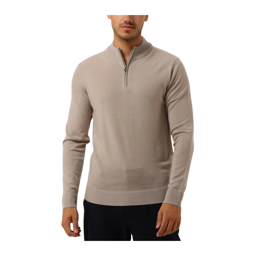 Gentiluomo Bruine Stijlvolle Trui Brown Heren
