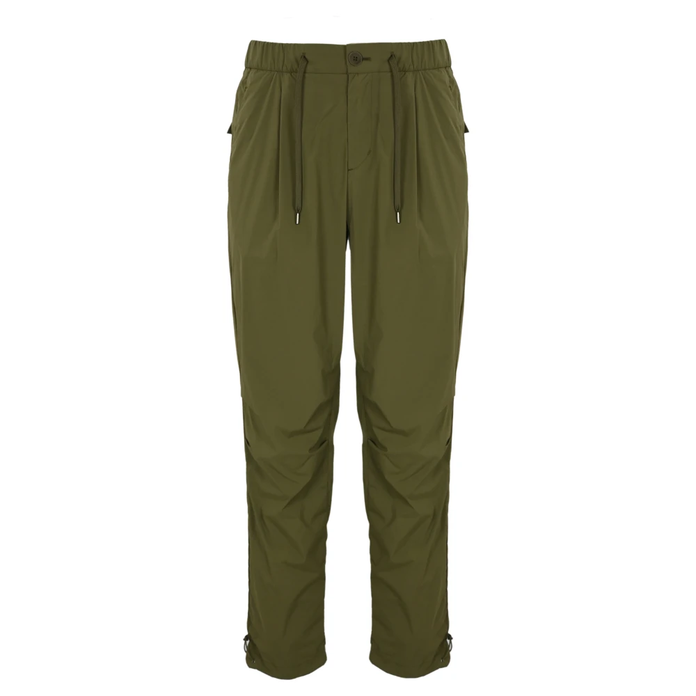 Herno Tapered Trousers Green Heren