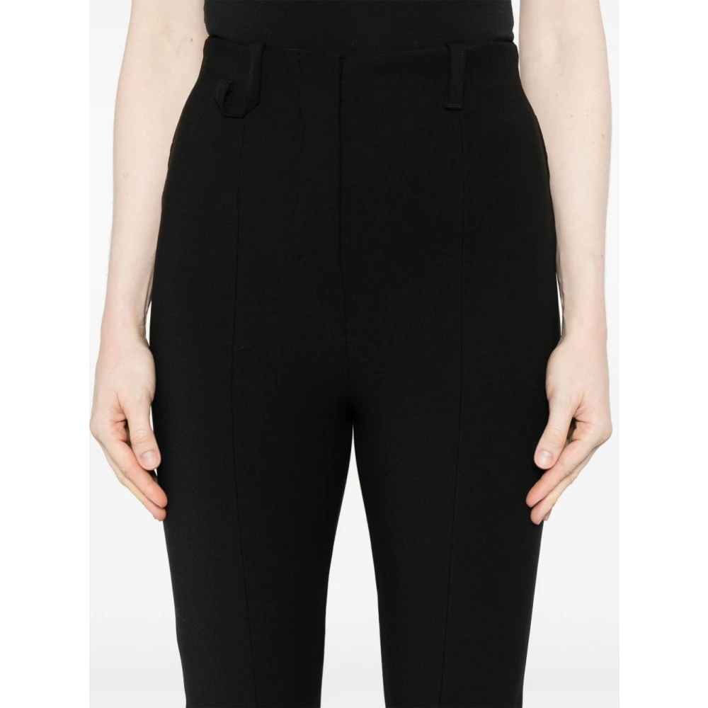 Jacquemus Zwarte elegante broek voor vrouwen Black Dames