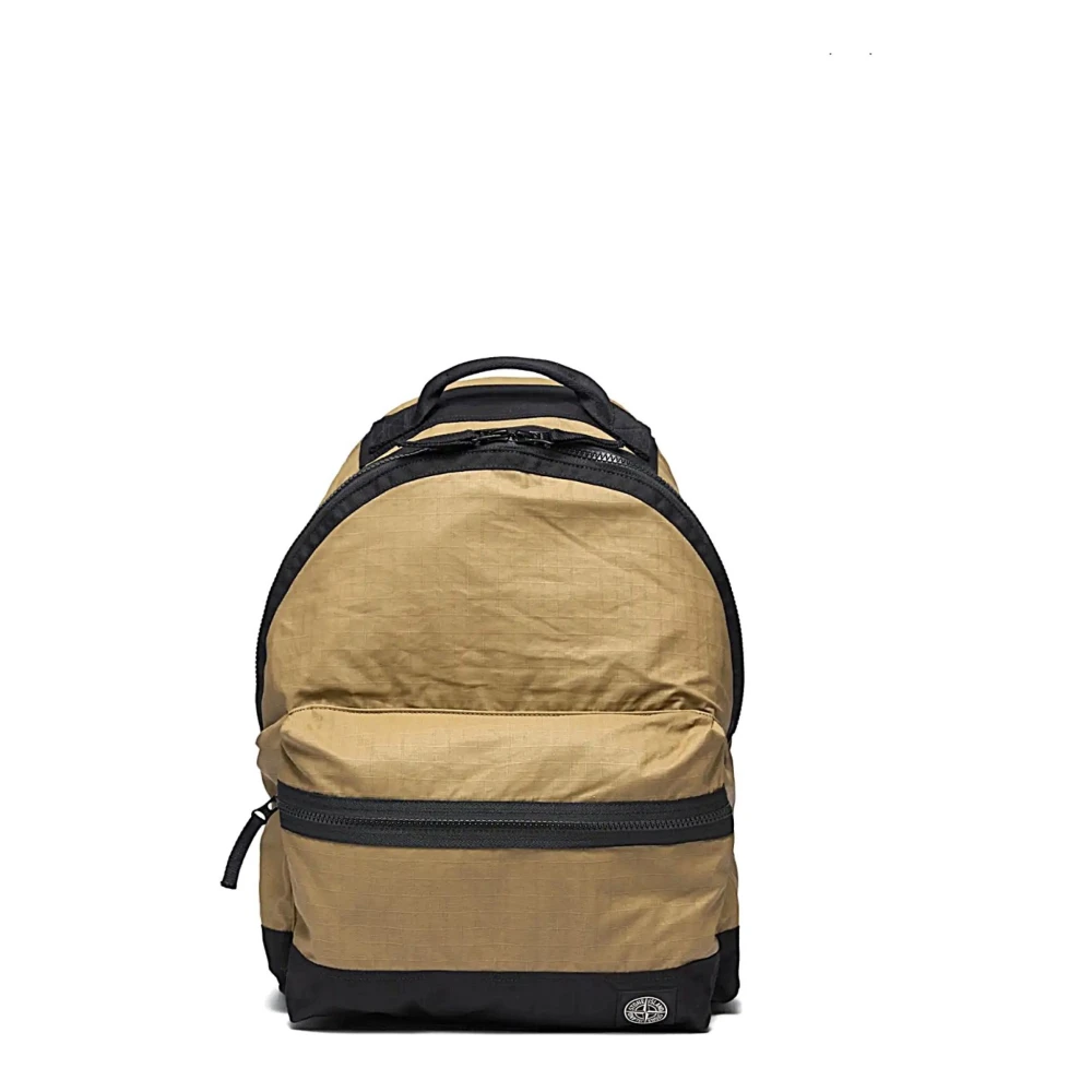 Stone Island , Backpacks, Male, Green, One Size, Zaino Nylon