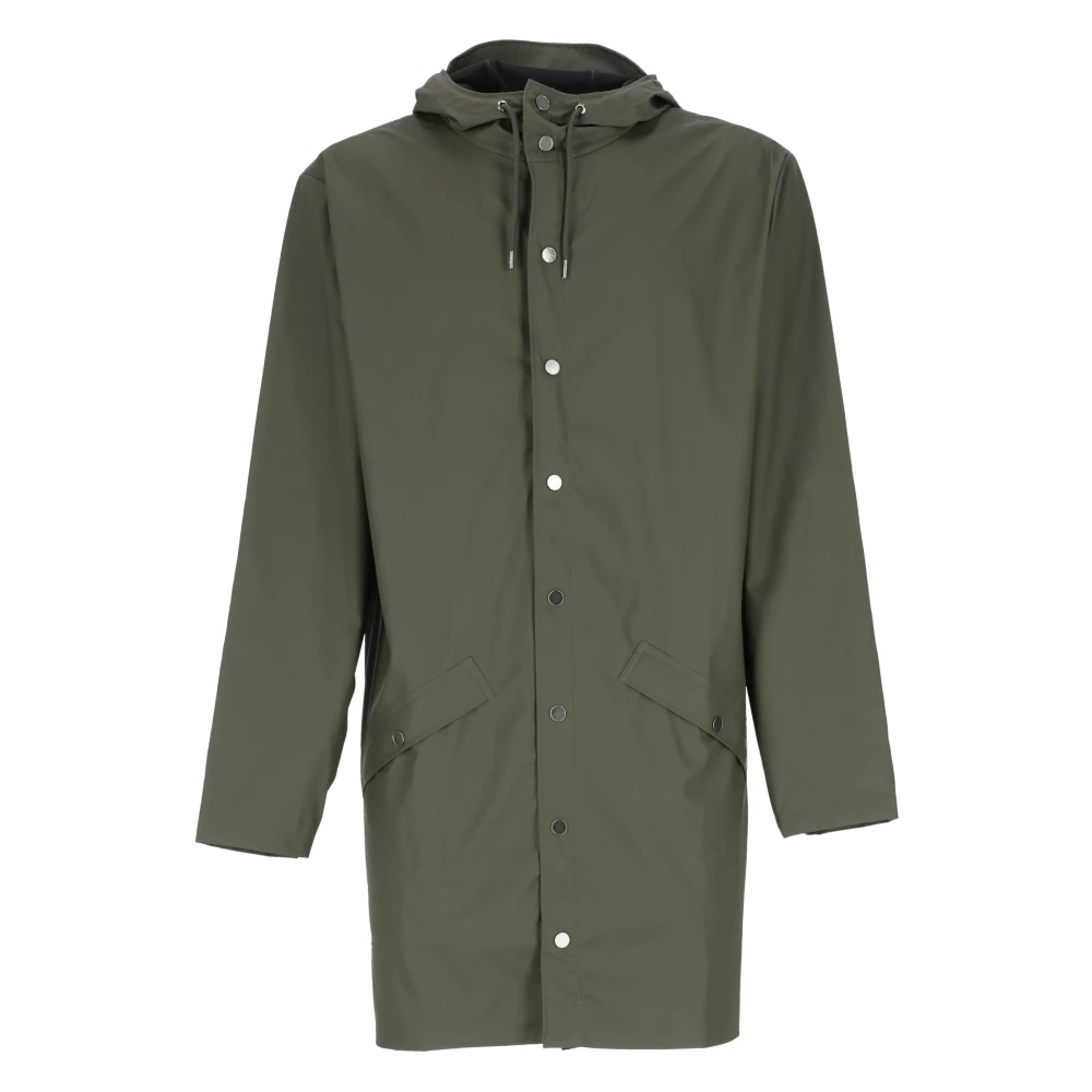Rains Uomo Verde Giacche, M, New,