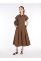 bruine-midi-rok-met-plooien