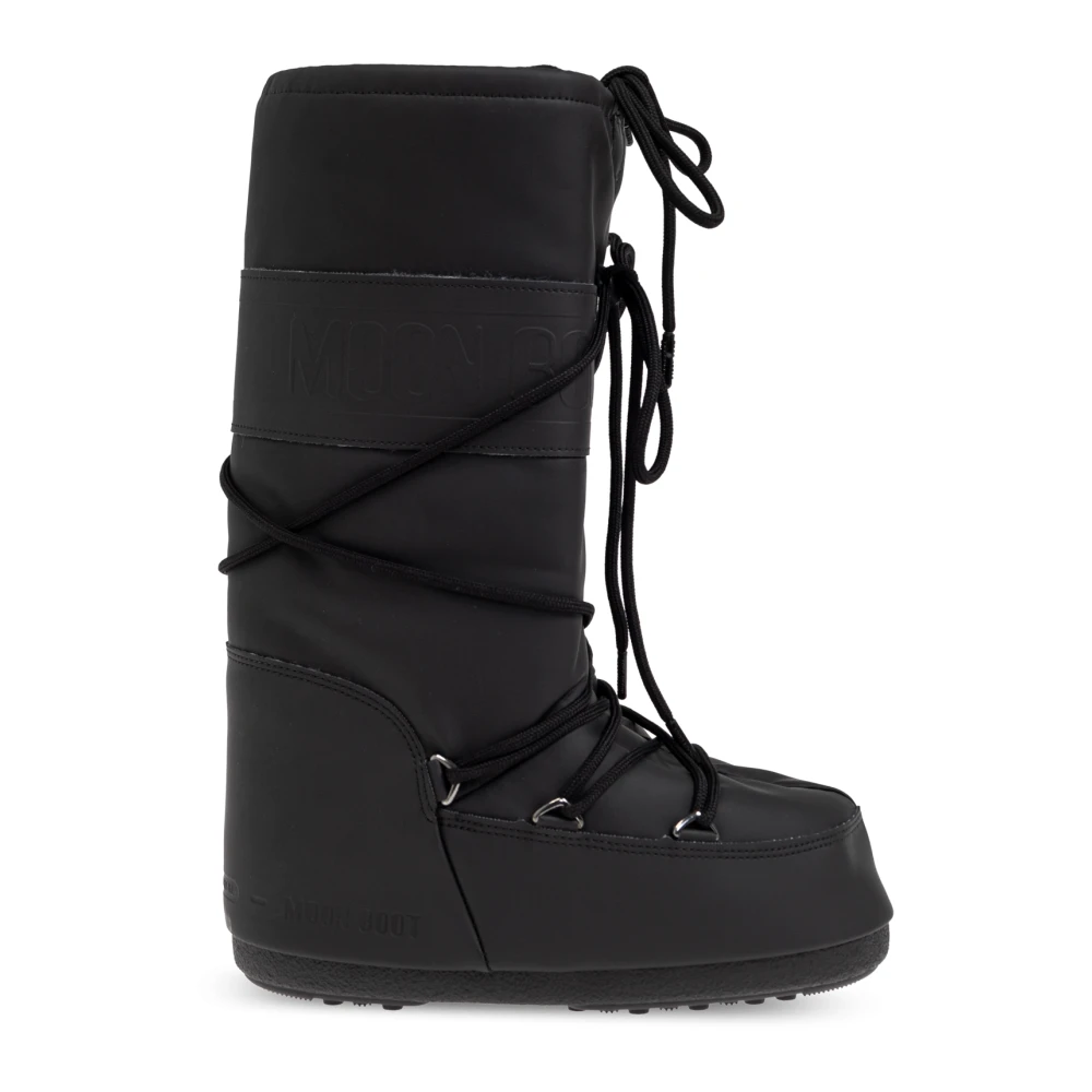 Moon Boot Donna Nero - Icon Rubber Stivali - Shoes - 39 Eu - Immagine 5