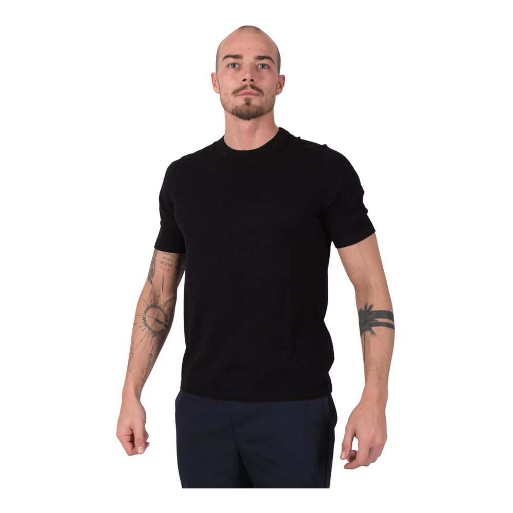 Drykorn Zwart Valentin T-Shirt Stijlvol en Comfortabel Black Heren