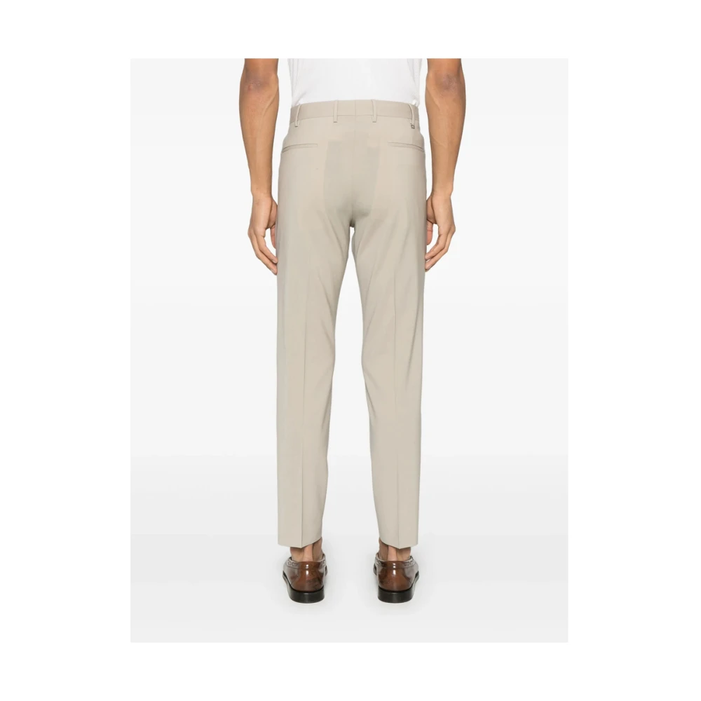 Pt01 Beige Chino Broek met Zakken Beige Heren