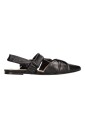 chaussures-plates-noires