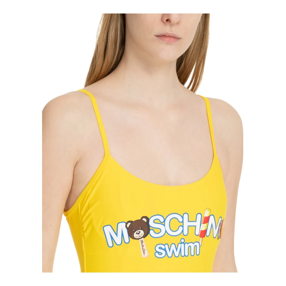 Moschino Swim Swimsuit Yellow Dames