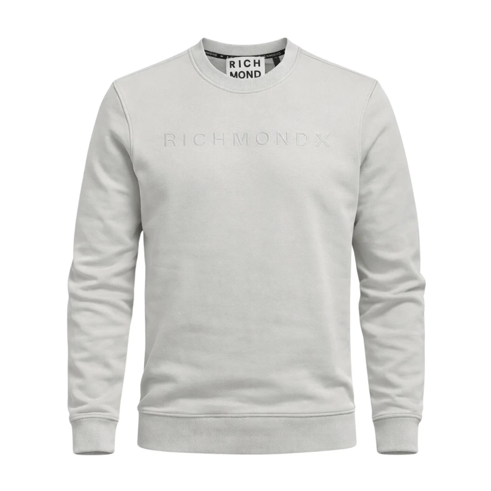 John Richmond Gray Sweatshirts, Male, Xl, Sweatshirt