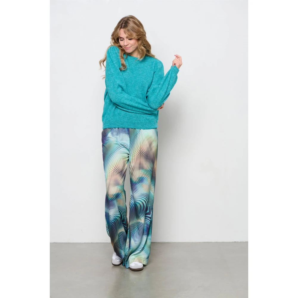 &Co Woman Groene Bessie Trui Green Dames