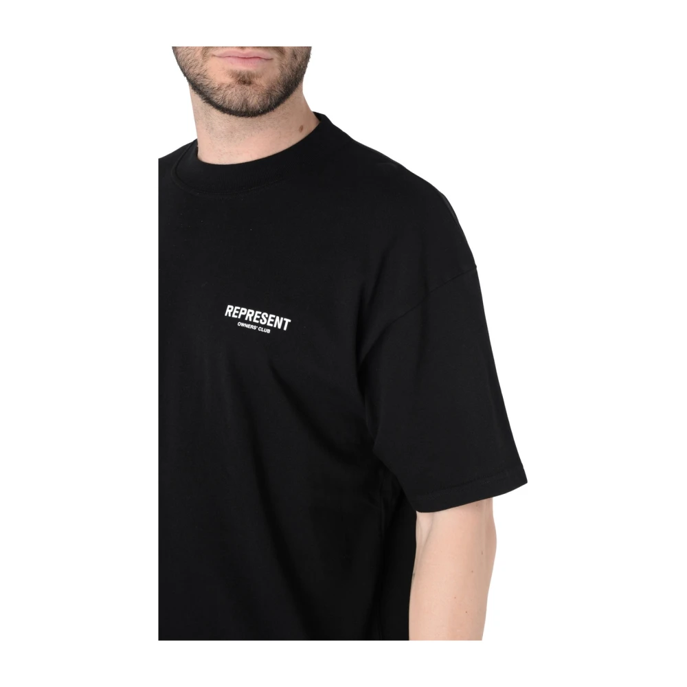 Represent Owners Club Katoenen T-Shirt Black Heren