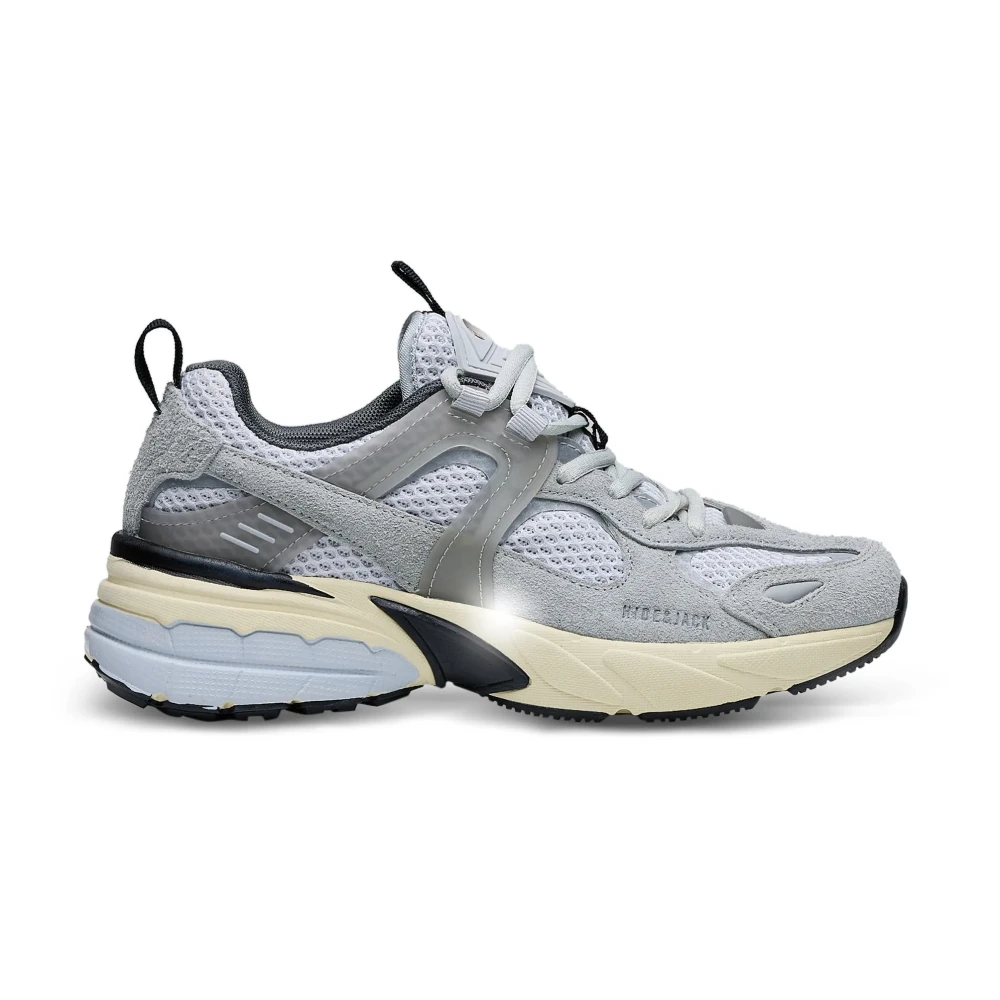 Hide&Jack Low Top Sneakers Running 2000 Heren Schoenen Grijs