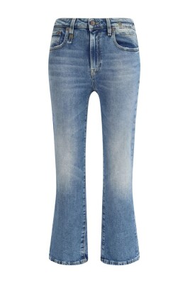 plaid-kick-fit-denim-pants