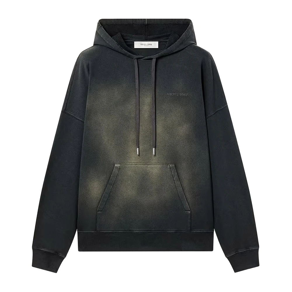 Golden Goose Hombre Negro Sudaderas, Talla: 2XS