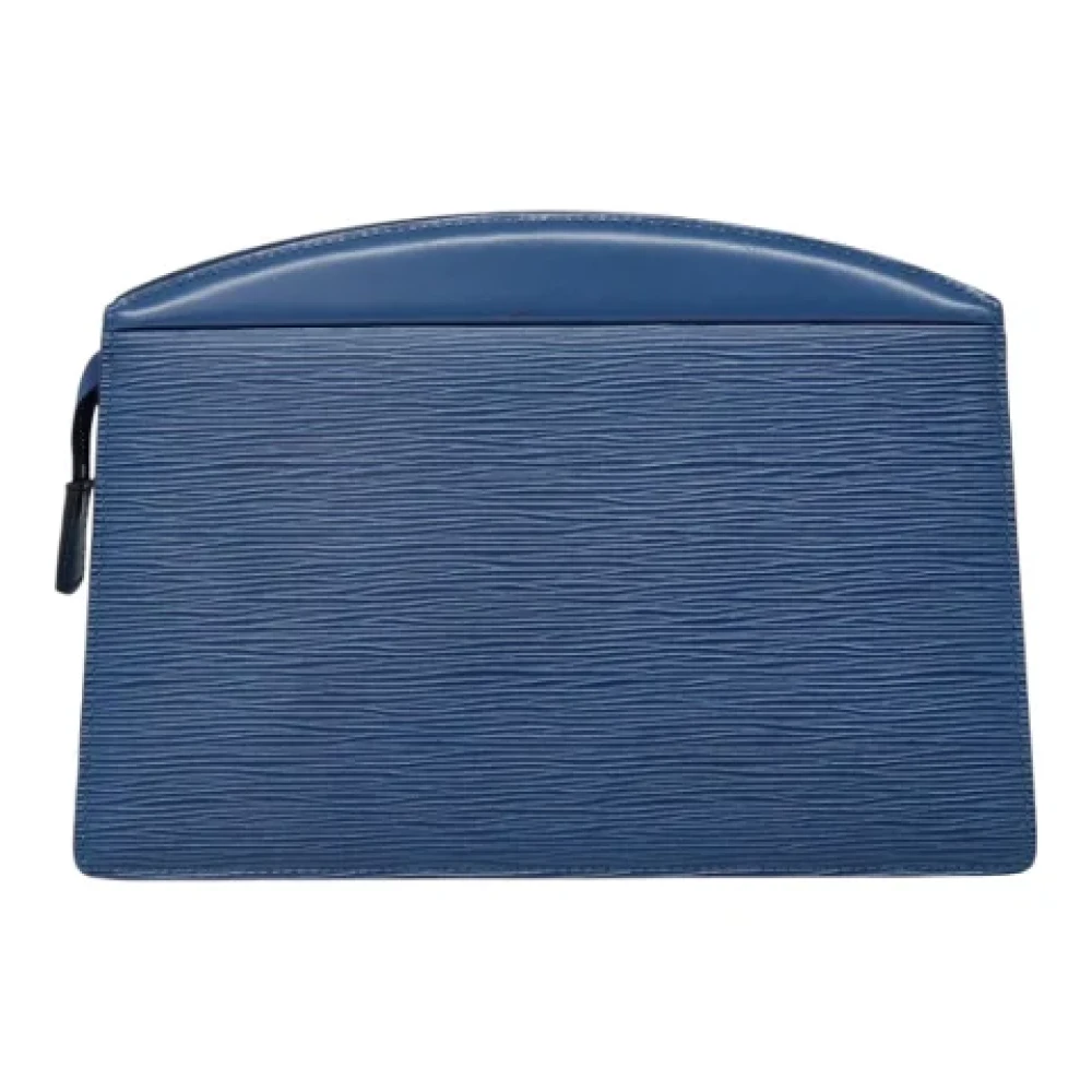 Louis Vuitton Vintage Pre-owned Leather louis-vuitton-bags Blue Dames
