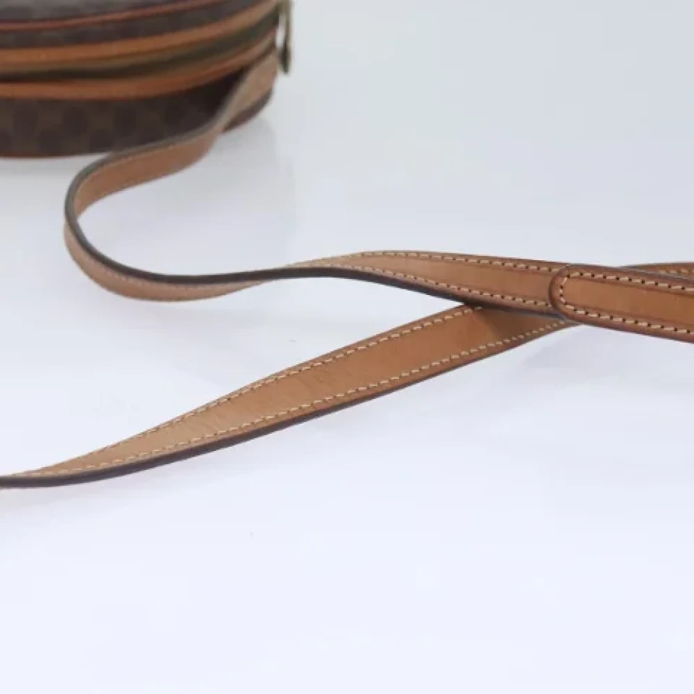 Celine Vintage Pre-owned Leather celine-bags Brown Dames