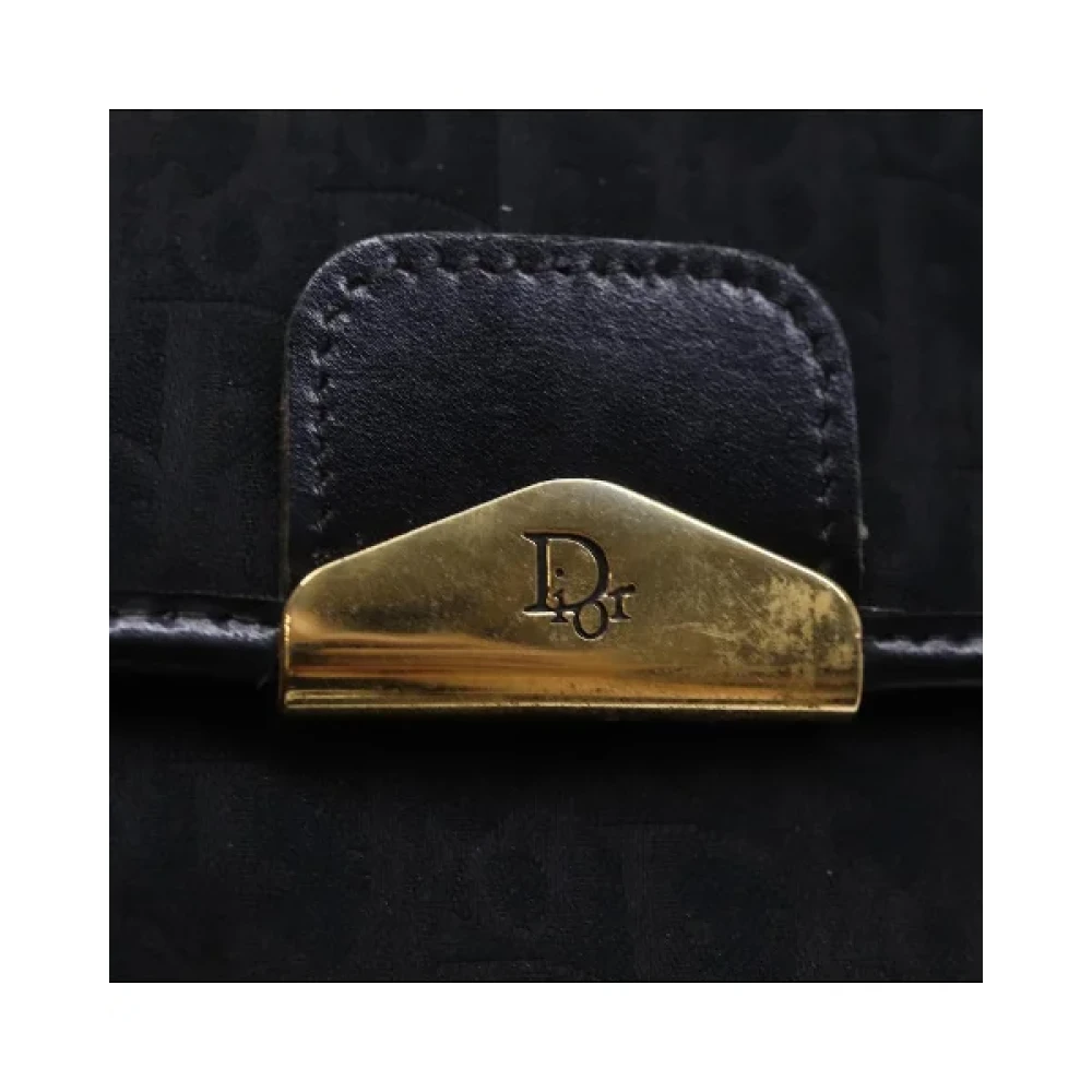 Dior Vintage Pre-owned Canvas dior-bags Black Dames
