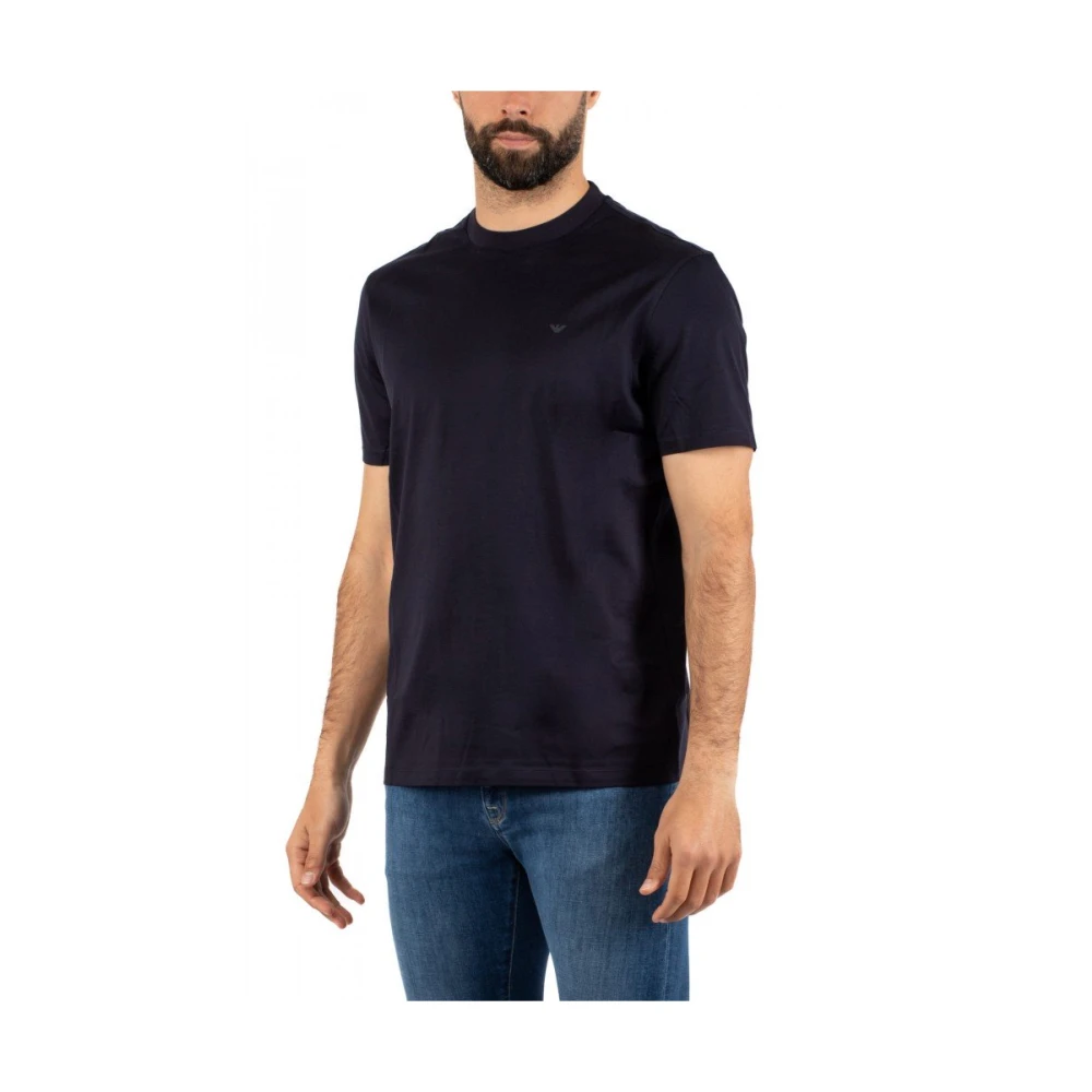 Emporio Armani Stijlvolle T-shirt Collectie Blue Heren