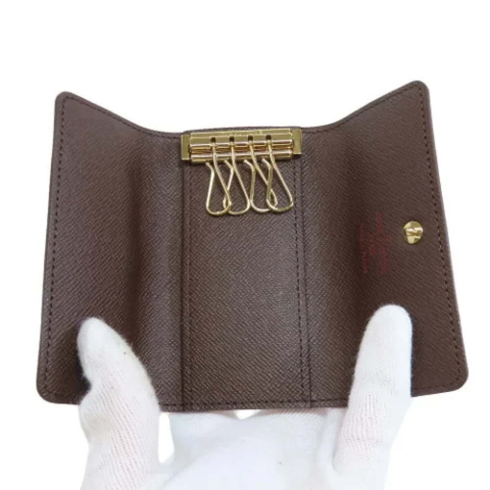 Louis Vuitton Vintage Pre-owned Canvas key-holders Brown Dames
