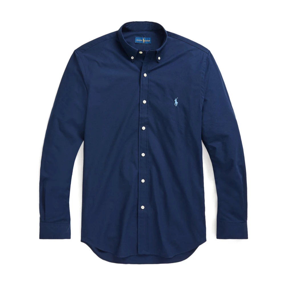 Ralph Lauren Casual Button Down Skjorta Blue, Herr