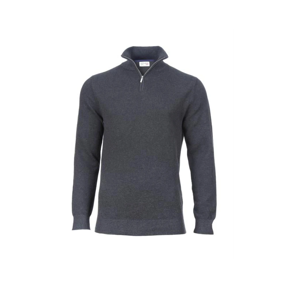 Halfzip Charcoal Sweater