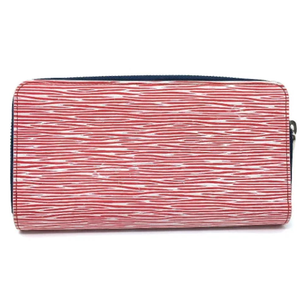 Louis Vuitton Vintage Pre-owned Leather wallets Red Dames
