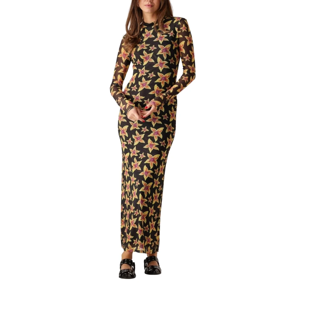 Harper & Yve Zonnige Gele Maxi Jurk Jessie-dr Multicolor Dames