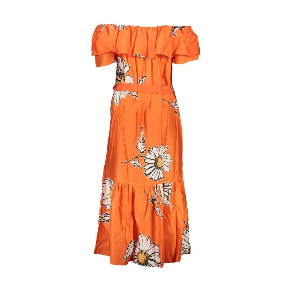 Desigual Vrouw Oranje Kleedjes Dames, S, Kleedjes