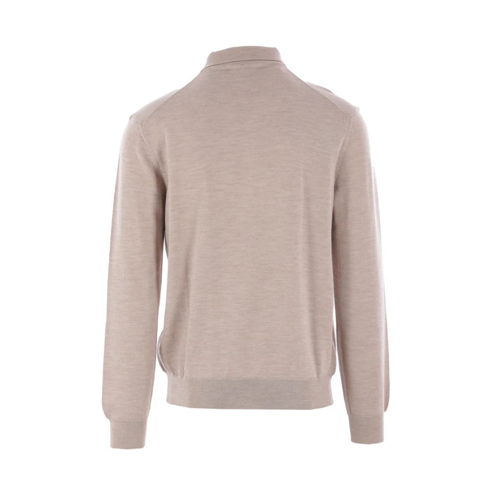 Maison Kitsuné Grijze trui met gedurfd vossenhoofd Gray Heren