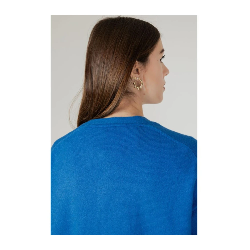 Street One Gezellige Cardigan met Lycra Mix Blue Dames