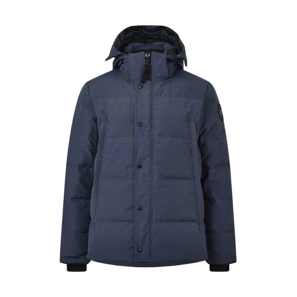 Canada Goose Parkas, Male, S, Wyndham Parka Black Label Blue