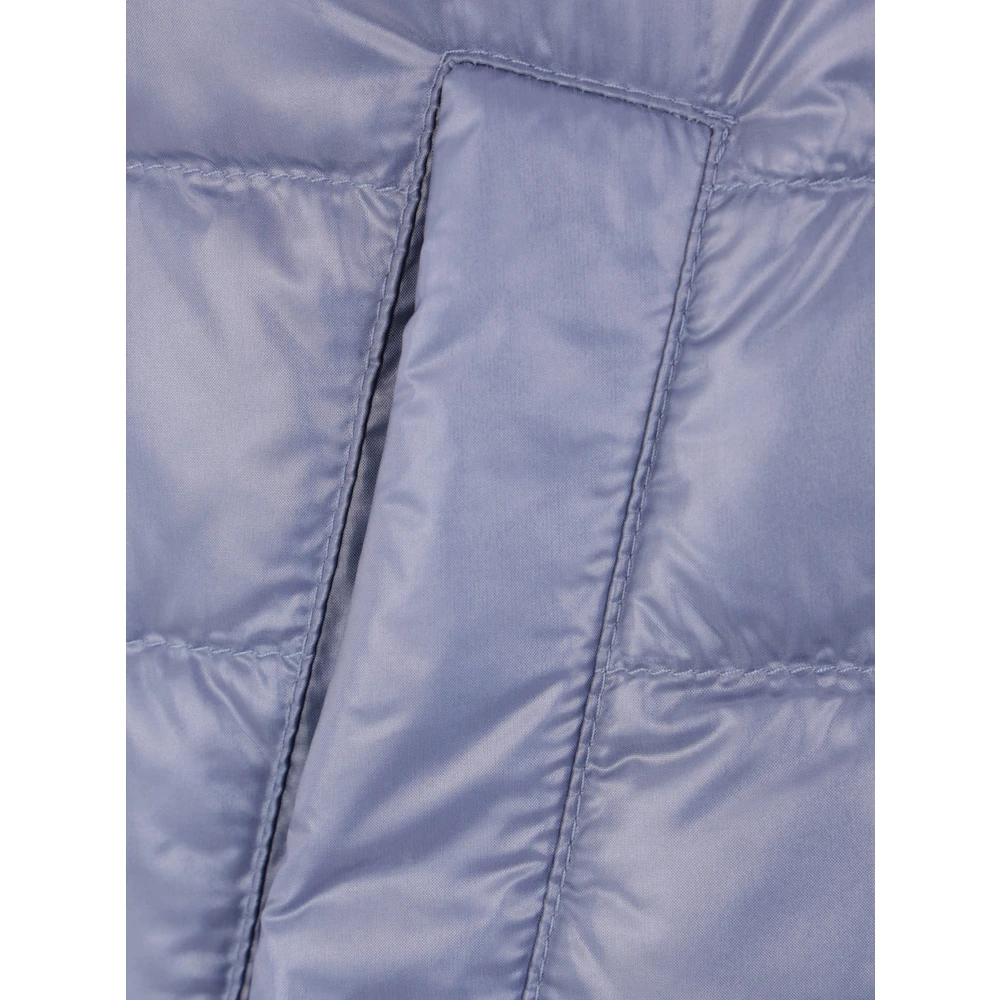 Herno Puffer Vest Blue Heren